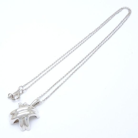 TIFFANY&Co. Signature Pendant Necklace Silver 925 199759 - Picture 3 of 7